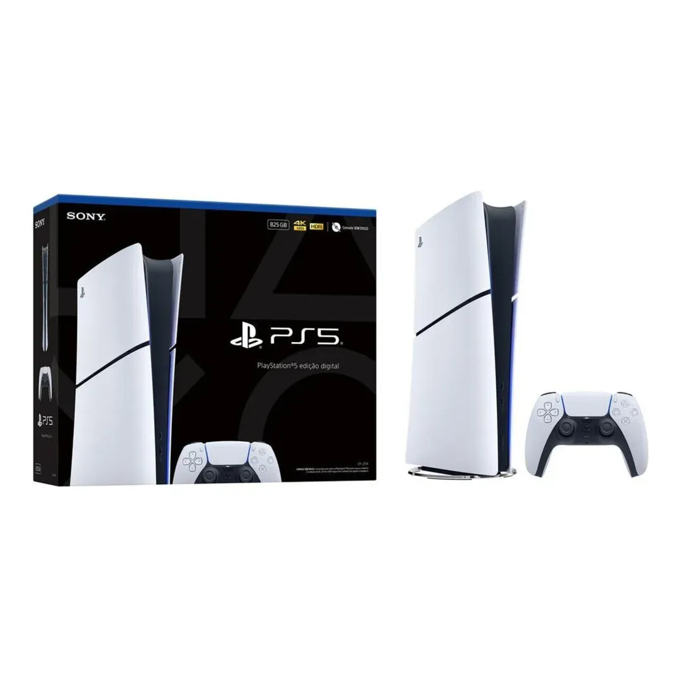 Console Playstation 5 Edicao Digital 825GB, foto do anuncio no Mercado Livre