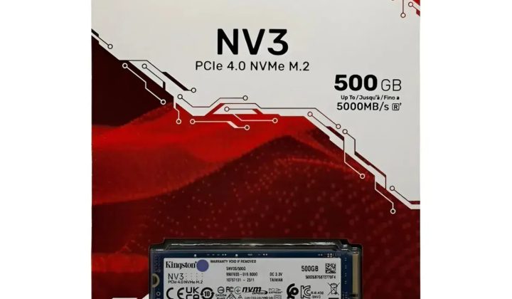 SSD Kingston NV3 500GB M.2 NVMe PCIe 4.0, foto do anuncio no Mercado Livre