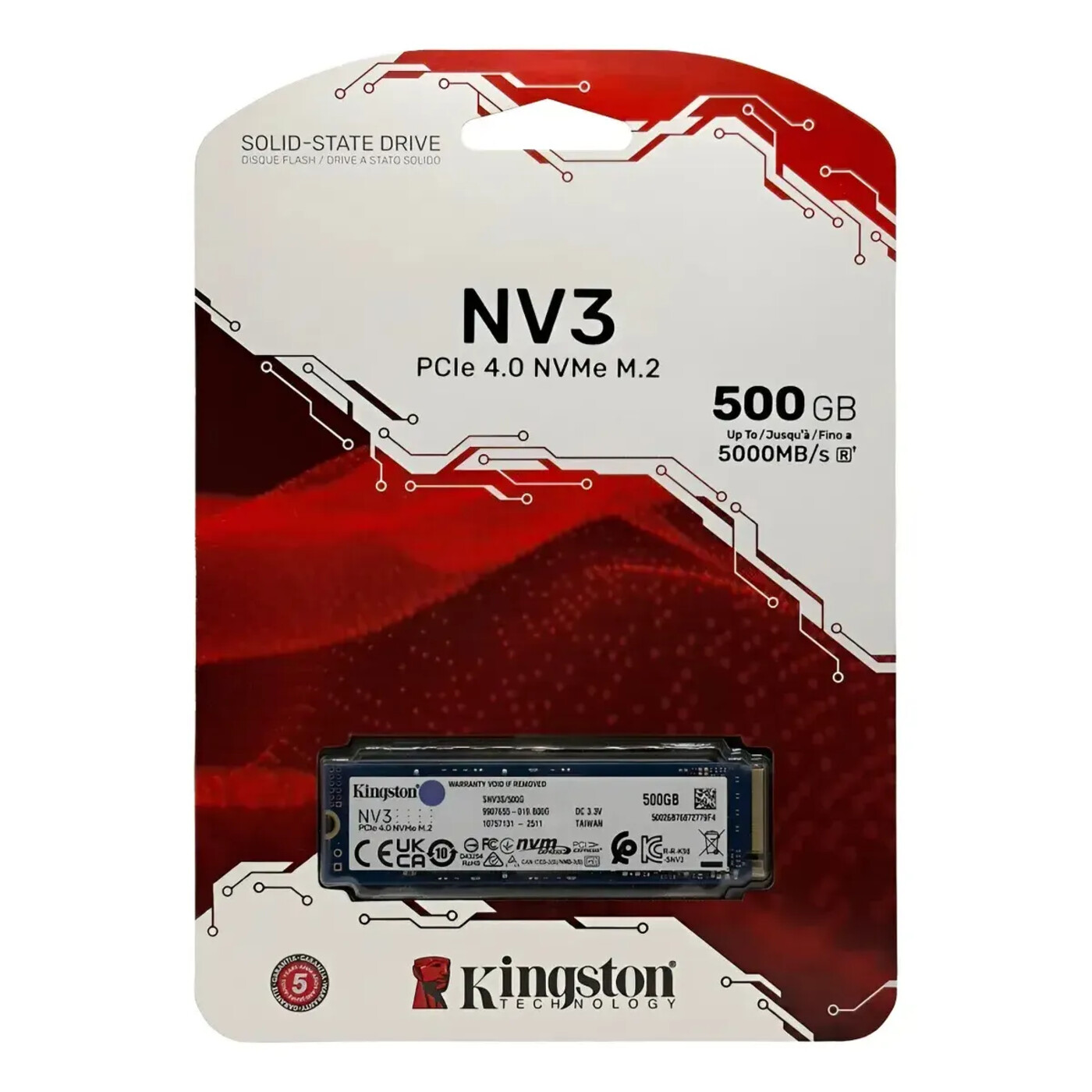 SSD Kingston NV3 500GB M.2 NVMe PCIe 4.0, foto do anuncio no Mercado Livre