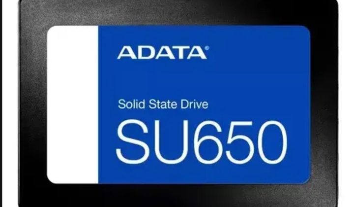 SSD ADATA SU650 240GB SATA 2,5 polegadas, foto do anuncio no Mercado Livre